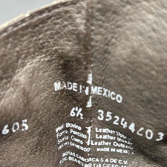 Independent Boot Company Womens Riding Boots Cream Leather Sz 6.5 - Picture 12 of 12